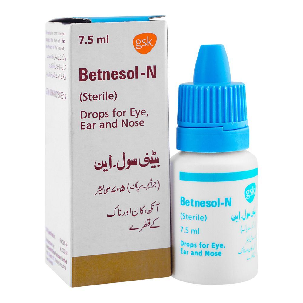 Order GSK Betnesol-N Drop, For Eye/ear & Nose, 7.5ml Online At Best ...